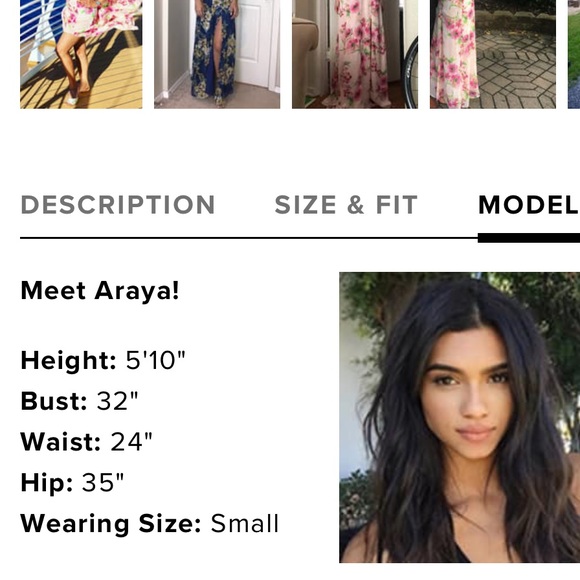 NWT Lulus Floral Maxi Flowy Dress - Picture 6 of 8